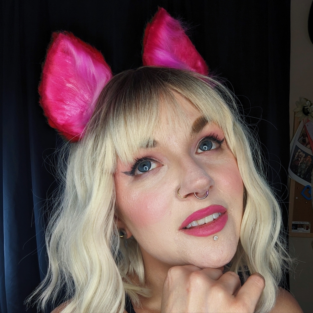 Strawberry Cat Ears